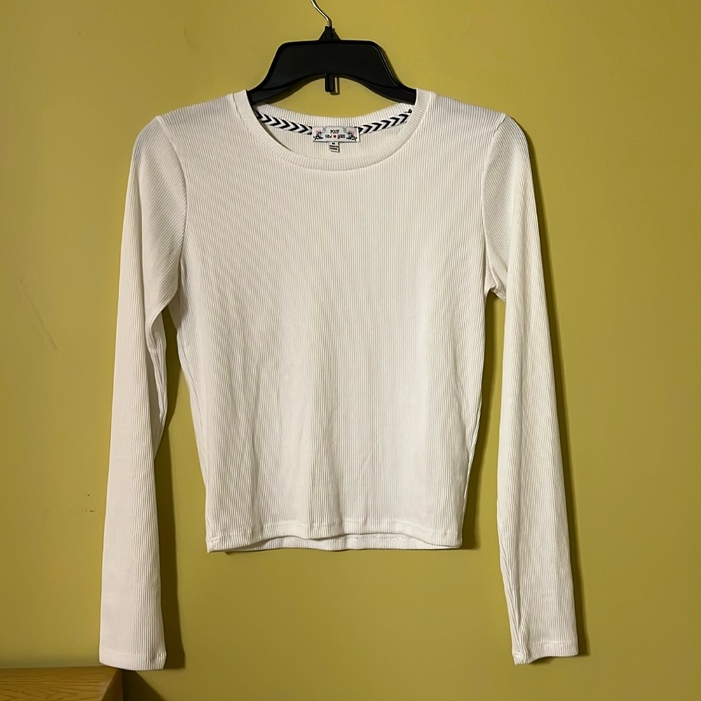 Poof New York long sleeve ribbed T-shirt. New without tags.